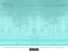 Tablet Screenshot of mmsolicitors.net